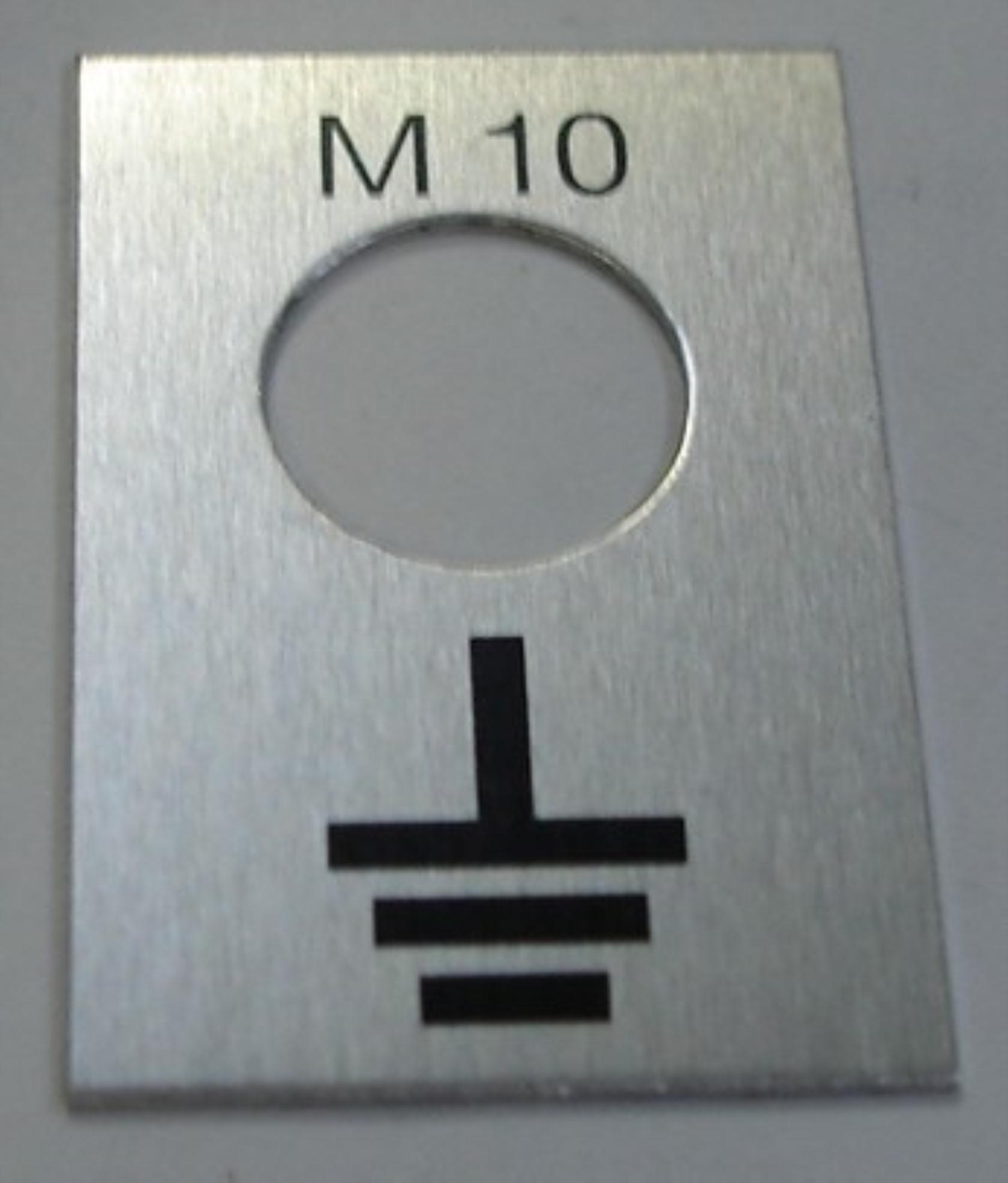 METAL PLATE FOR EARTH