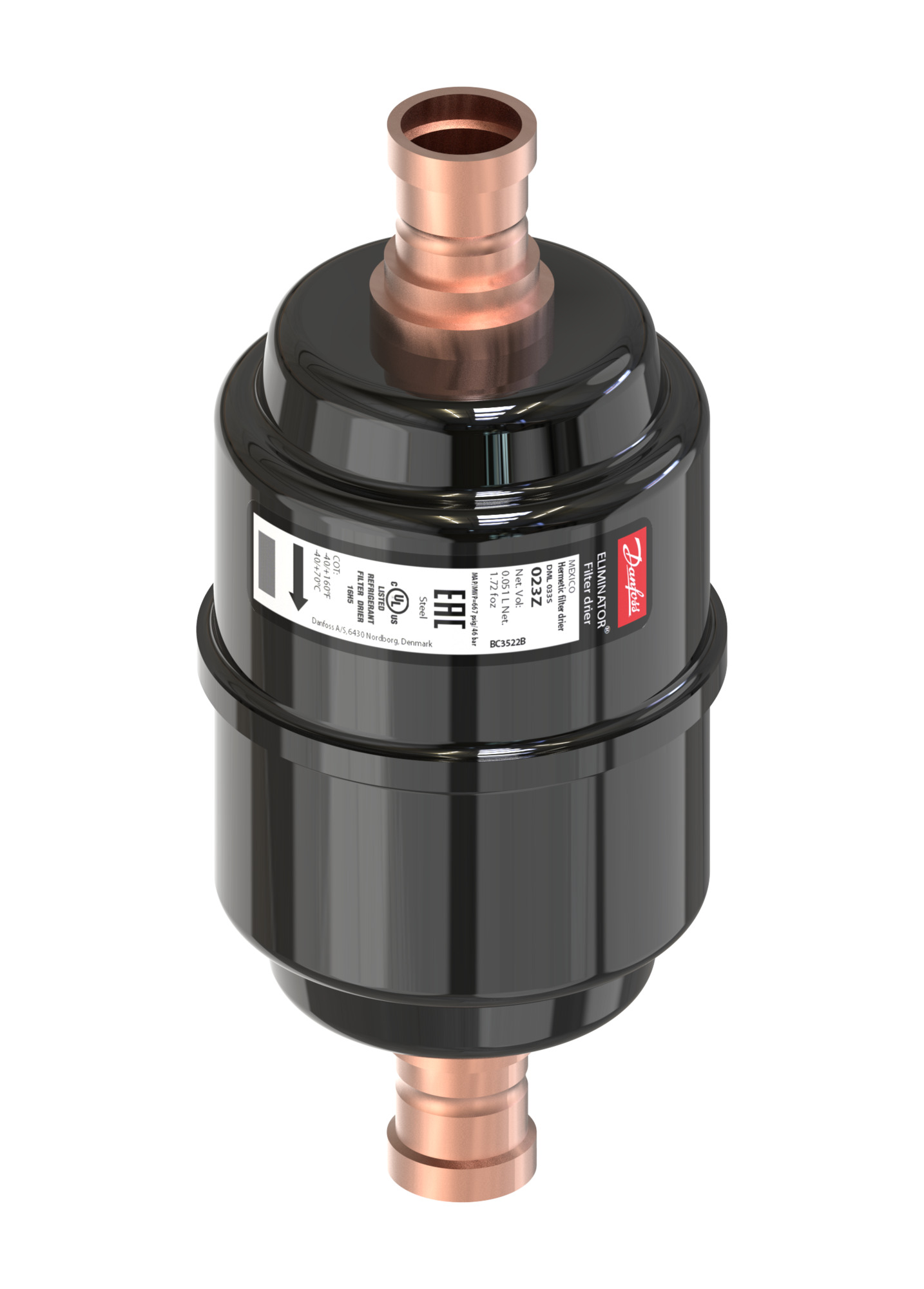 DML 034S  1/2" ODF