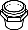 SGP 3/4 RX 3/4-14 NPT